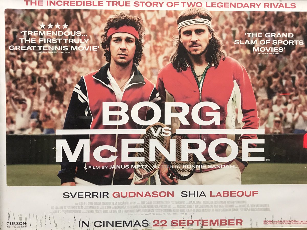 PPS Covering the premiere of "Borg V McEnroe" at the Curzon Mayfair.
