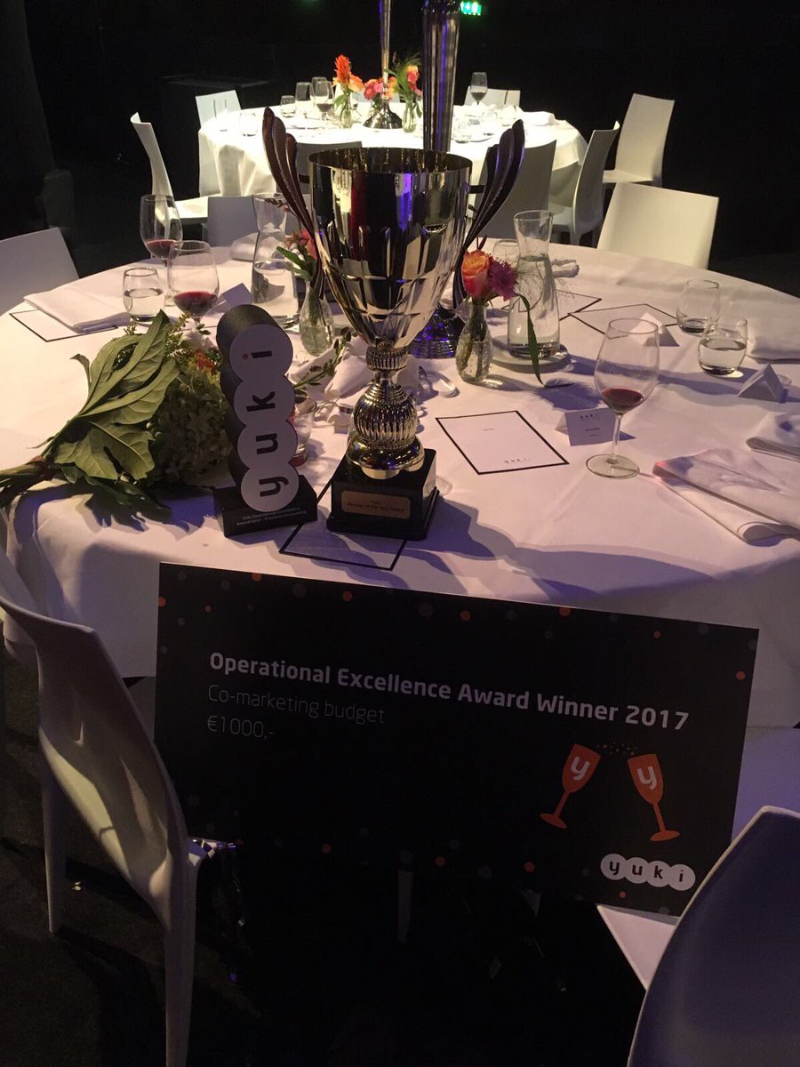 Do we need to say more? Dankzij onze klanten zijn we partner of the year geworden!!! Waanzinnig blij #yukiboekhouden