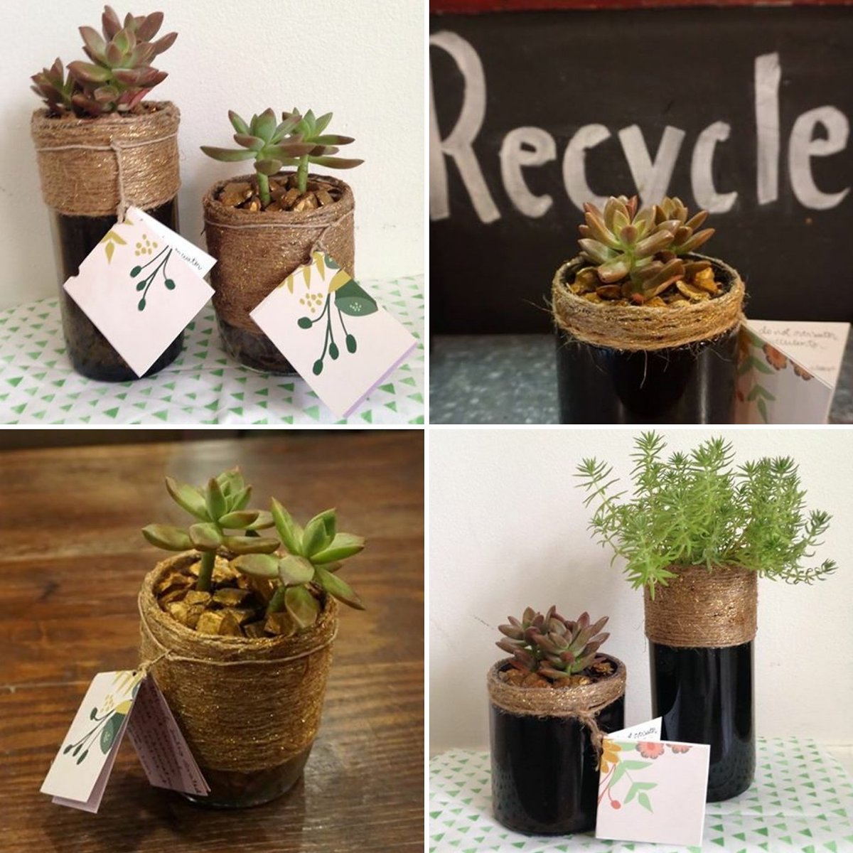 LocalArtists1's tweet photo. Come see these amazing upcycled planters by Karmen Matthews @ #ArtBuzz at the Urban Bean Coffeehouse Café Sat, Sept 16 from 5 to 9pm https://t.co/JfehXfAHiZ