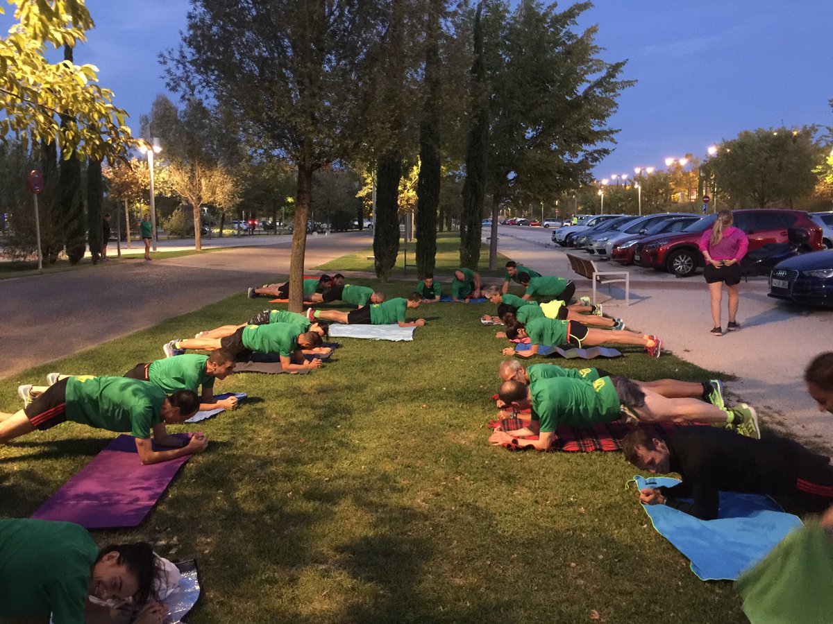 JesusRomeroAtl's tweet photo. Buen Día de entrenamiento de los Zenit Runners y sobre todo gran ambiente. Grandes personas. Fuerza https://t.co/30rkkOCzRB
