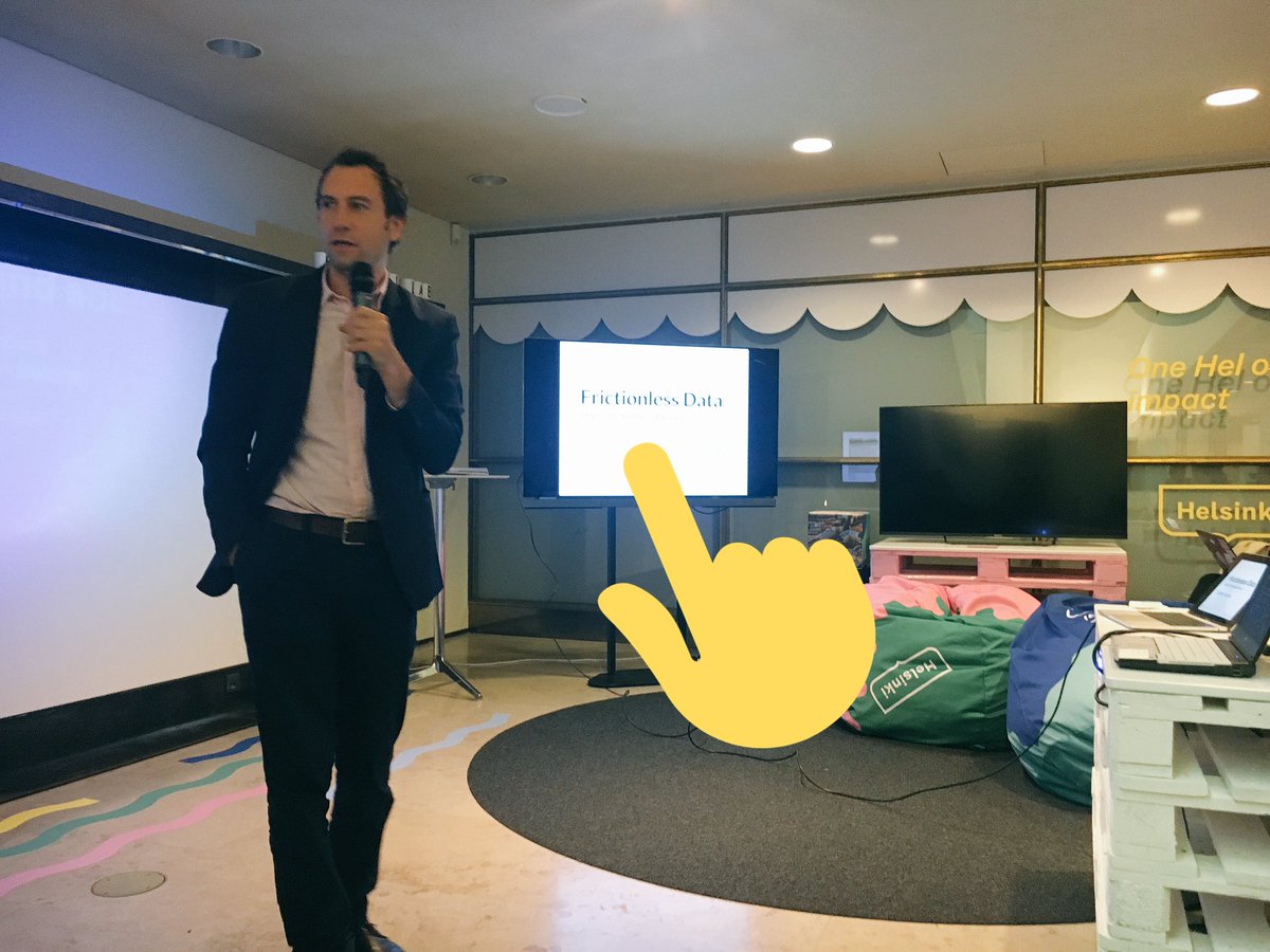 annilepp's tweet photo. Great discussion &amp; inspiration today! Thank u @rufuspollock @villemeloni @OKFFI #frictionlessdata + #datadriven vs #needdriven #agileinsight https://t.co/0fz8qTnM6r