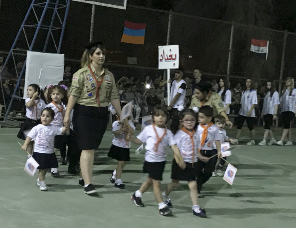 Armenia_in_IQ's tweet photo. ՀՄԸՄ Բաղդադի Շրջանային 35 հոբելյանական մարզահանդեսը։ Շնորհավորում ենք ՀՄԸՄ վարչությանը, իսկ մարզիկներին մաղթում` հաղթանակներ։ @Homenetmen_ https://t.co/lc26pS5kbq