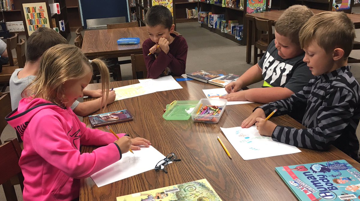 LawlerLibrary's tweet photo. Celebrating International Dot Day! #DotDay @gcboe @LawlerLions https://t.co/ntyKTV1a4G