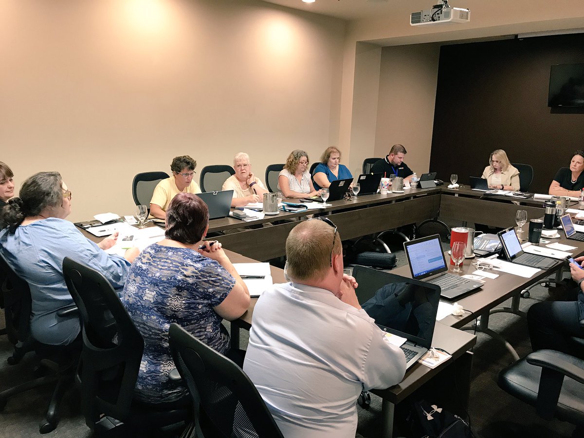 MO_WkDev's tweet photo. Our board is working hard to plan upcoming professional development events and the 2018 Annual Conference! #mawd17 https://t.co/Bsm76crA43