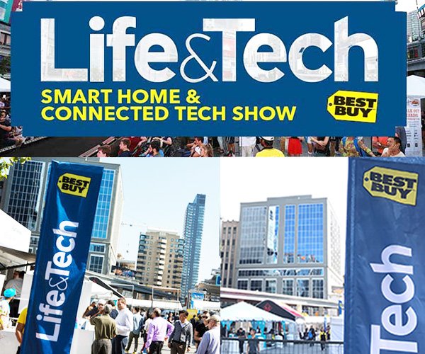 FazeMagazine's tweet photo. Just out of class/work? Get yourself over to @BestBuyCanada #LifeandTech Expo at Yonge-Dundas Square right now! Can't rave enough, so cool! https://t.co/ekVdiLoufR