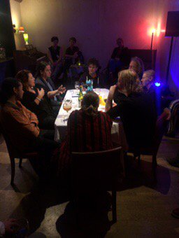 #bdf17 #hal#3 long table @RosehillartsThe on #algolistening