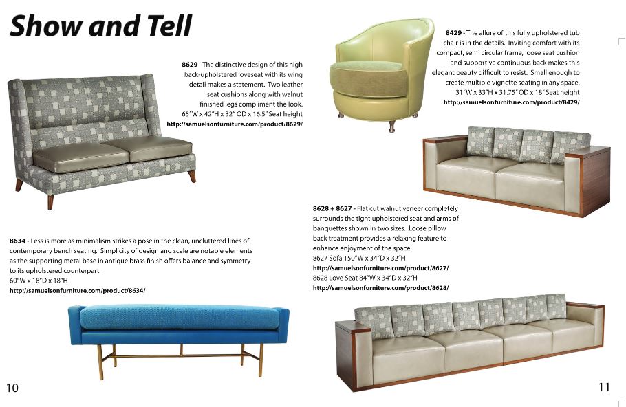 SamuelsonFurn's tweet image. Show and Tell #CustomFurnitureForHospitality #PublicSpaceDesign #InteriorDesign #hotels 
 bit.ly/2vJG1uj