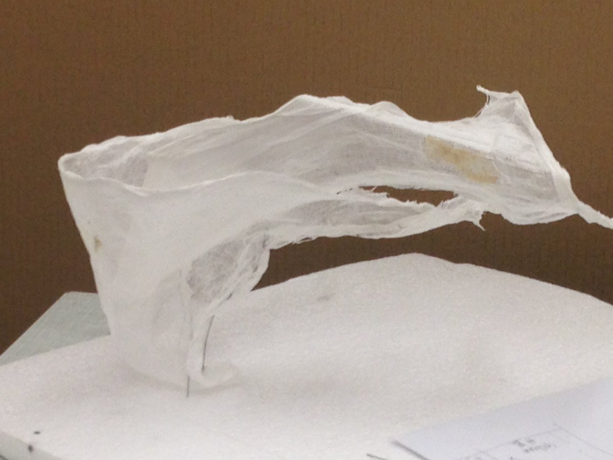 TheresaLynn12's tweet photo. Working on small model for full-scale "Moving Through" piece.... more layers to be added... love this stage when 'all is possible!' https://t.co/T6GkYTuxLl