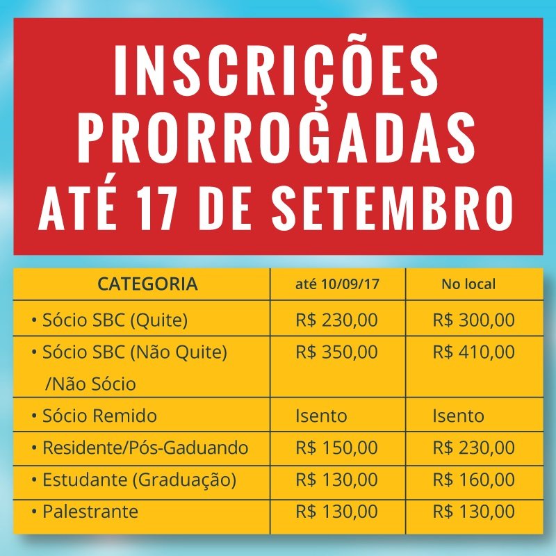 SocerjReal's tweet photo. 14º Congresso Fluminense de Cardiologia 
Inscrições: https://t.co/kZcLEFBkJ1 https://t.co/Gu1d6wfd25