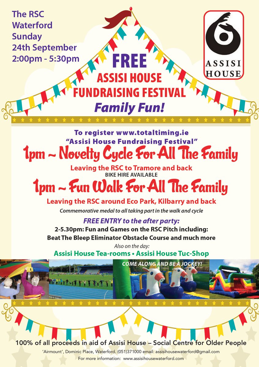 Assisihousessc's tweet image. Not long to go now! Please come, if not, help us by sharing this, thanks  #positiveageing @joyceocarroll @wlrfm @beat102103 @johnkeaneradio