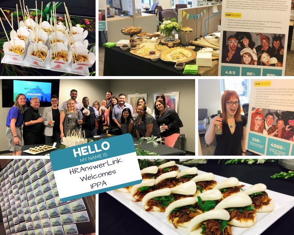 HRAnswerLink's tweet image. A big thank you to everyone who came to our @IPPACentral Open-House! We enjoyed being your hosts and learning more about you. #HRALovesIPPA