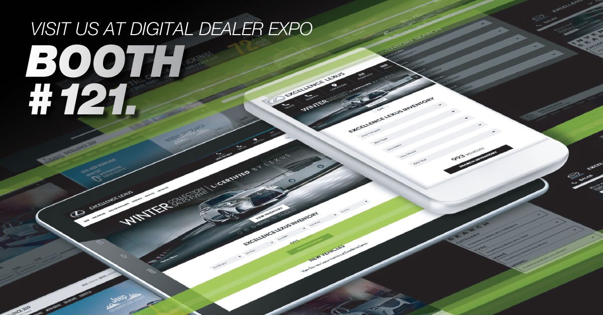 CDKGlobal's tweet photo. New websites? Slick. 
Check 'em out yourself at booth #121. #DD23 https://t.co/8XsWBrx0rk
