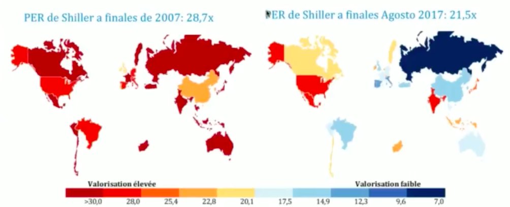 Shiller pe map