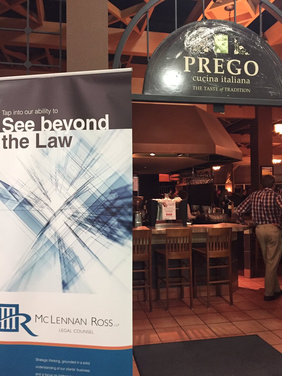 mclennanrossllp's tweet photo. Networking with colleagues from #CACE2017 at Prego Cucina Italiana #MRNetworks https://t.co/4JfyLNV4kN