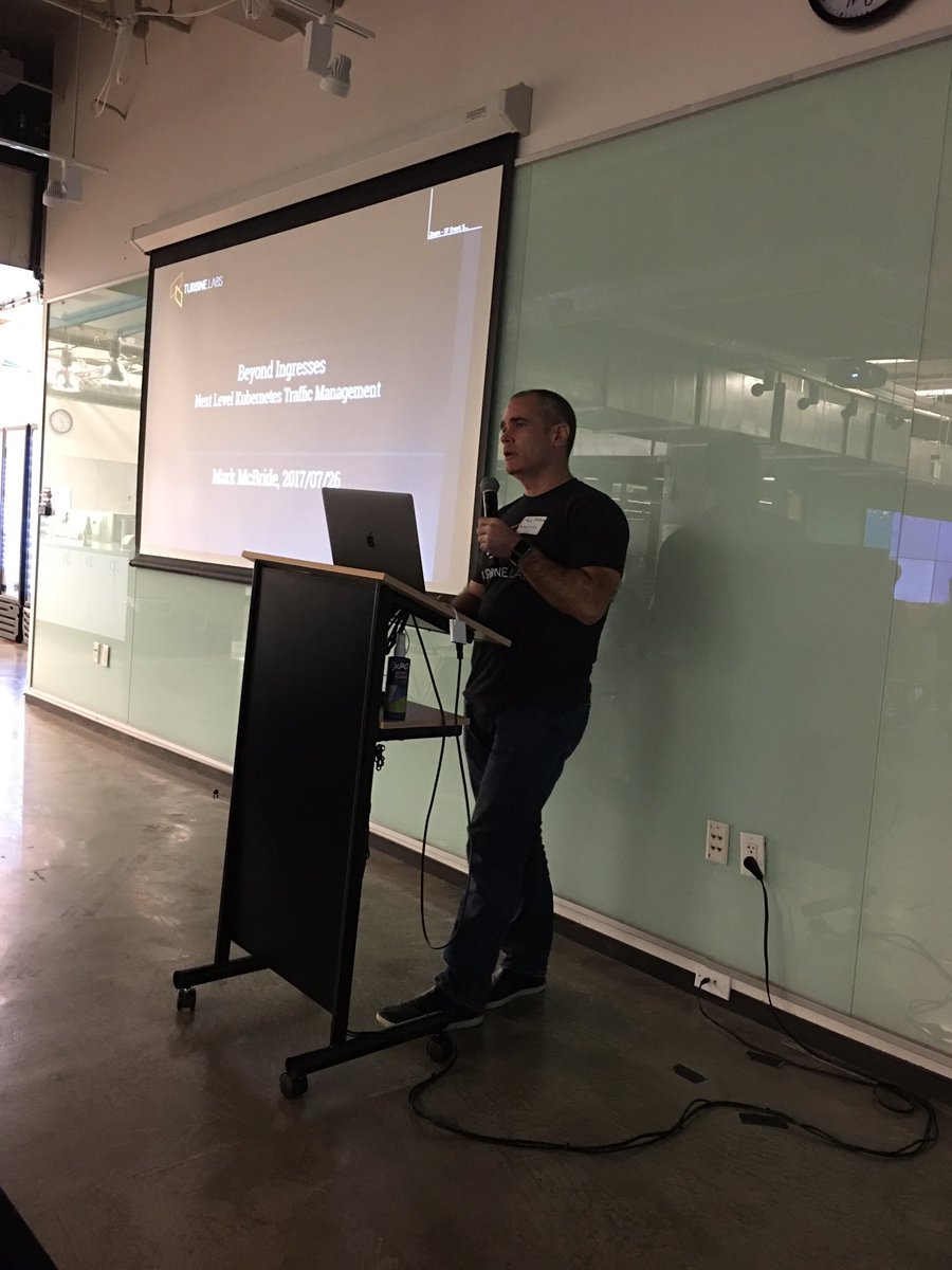 MicroservicesSf's tweet image. Look at this cool guy. Not even phased! @mccv a) looks like Henry Rollins but b) knows more about k8s than Henry Rollins.