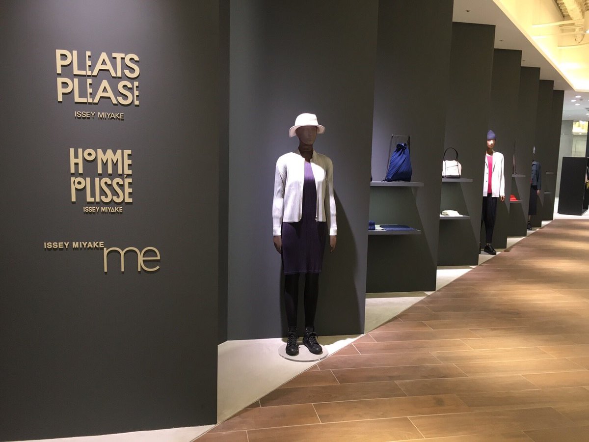 名古屋parco 名古屋パルコ 本日オープン 西館1fに オム プリッセ イッセイミヤケ プリーツプリーズ イッセイミヤケ ミー イッセイミヤケ がnew Open