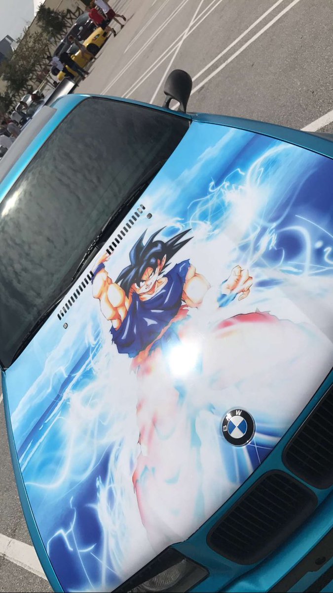 yoshanimee's tweet photo. Powered by ki #goku #bmw #racer #anime https://t.co/TKAXckW9Zg
