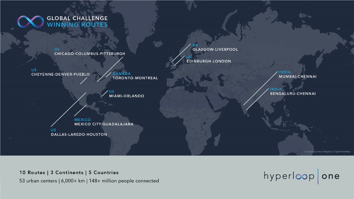Hyperloopone_AP's tweet image. Winning routes