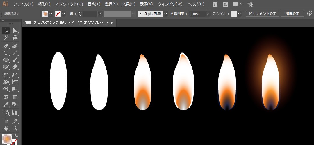 Adobe Students Japan 明日9 16はマッチの日だそうです そんな日にちなんで マッチのようなやわらかい炎をillustratorで描く方法を紹介 T Co Ndzga0pcsw イラストを描くコツが学べますよ T Co Njjztpyjzc Twitter