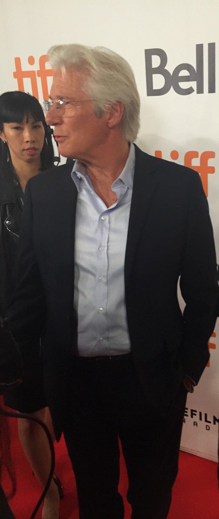 soniasache's tweet photo. So generous with his time #producer #DanielLevin #ThreeChrists @_RichardGere #WaltonGoggins #PeterDinklage #TIFF17 https://t.co/sgSBOttZMS