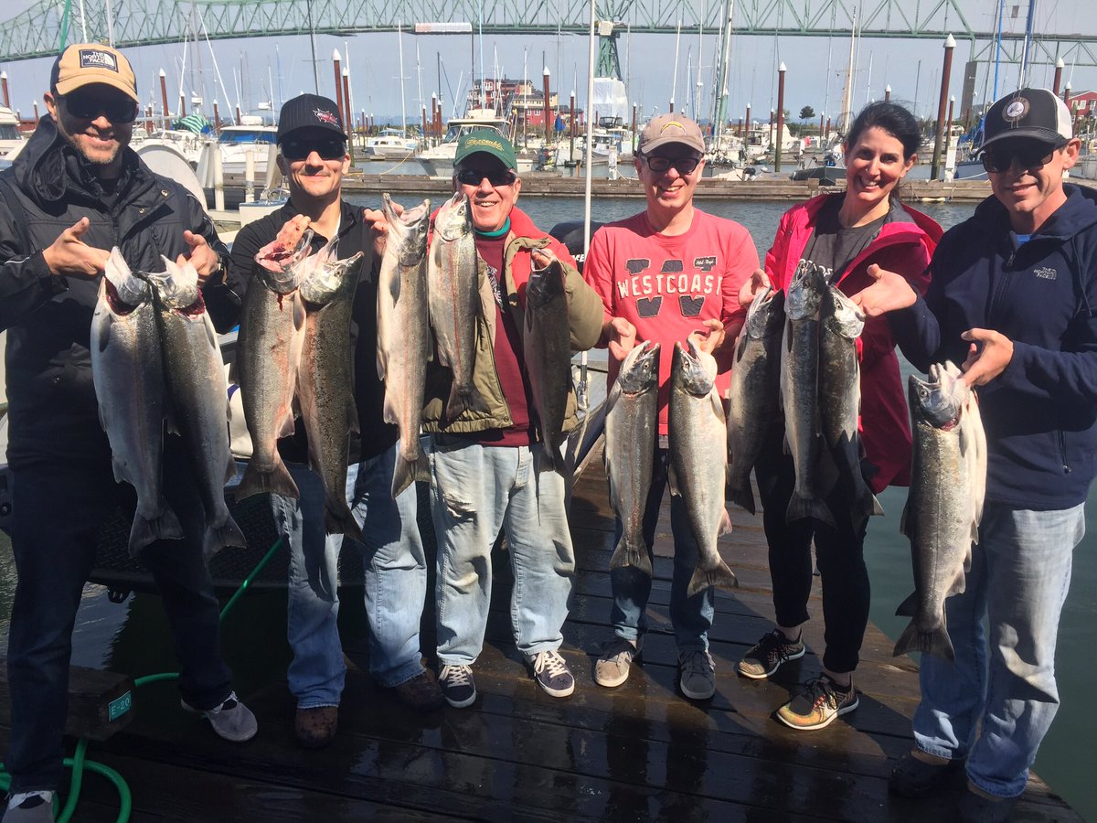 SkysGuide's tweet image. Coho rodeo in full effect here on the #Columbia River