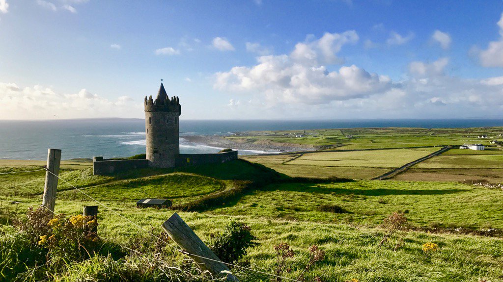 Doolin looking well today! <a href="/Failte_Ireland/">Fáilte Ireland</a> <a href="/wildatlanticway/">Wild Atlantic Way</a>
