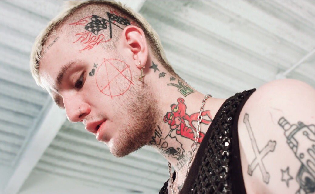 Lil Tracys new tattoo in honor of Lil Peep  rGothBoiClique