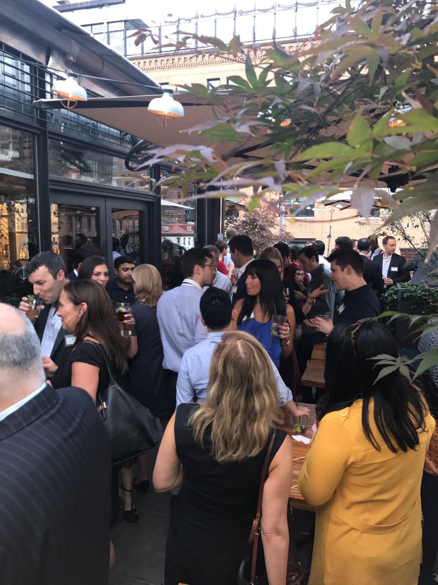 FoxRothschild's tweet photo. Guests starting to mingle @CatchNY #FoxFwd https://t.co/Ltca4CUI8N