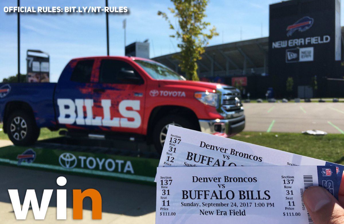 NorthtownAuto's tweet image. RT &amp;amp; FOLLOW us @northtownauto for a chance to win 2 tickets to the 9/24 Bills game vs. Denver! 🏈
1 winner selected 9/20