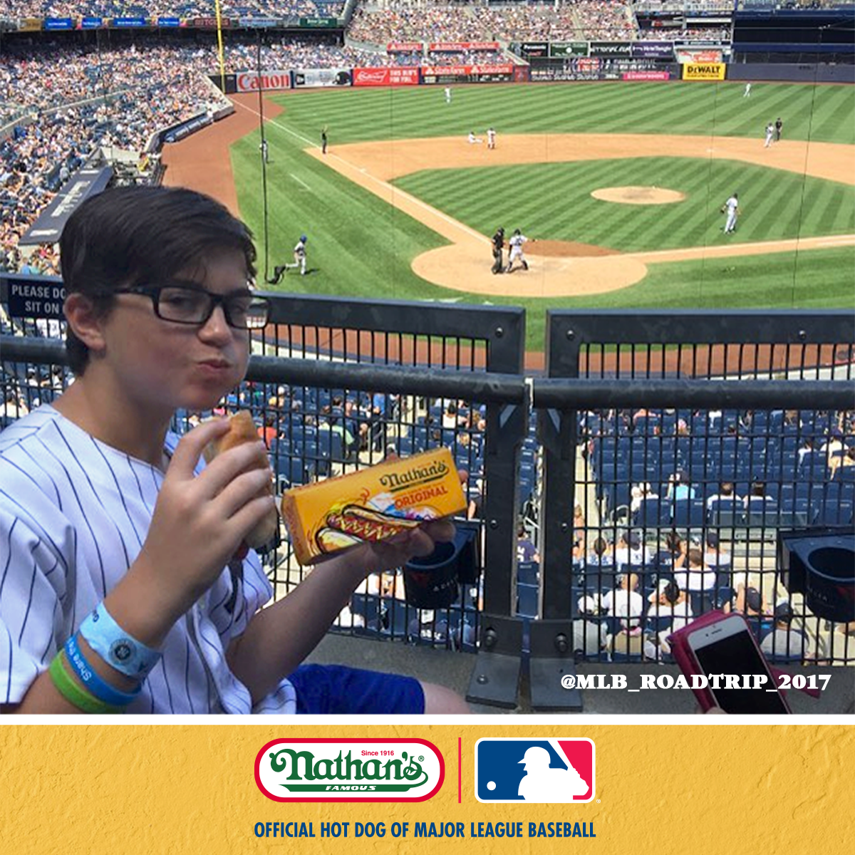 originalnathans's tweet photo. Upsets. Historic collapses. Anything can happen in September #baseball. One thing's for sure – there will be hot dogs. Right, @RoadtripMlb? https://t.co/hsGy9dlmJs