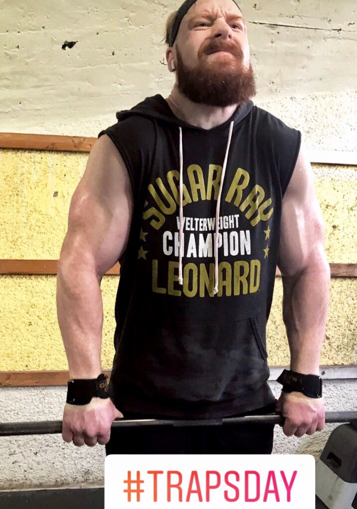 SFarrellyPro's tweet photo. What day is it #WWEMelbourne? Why, it's 7am & it's #Trapsday... #CelticWarriorWorkouts #Australia https://t.co/Gf1k7njzMZ