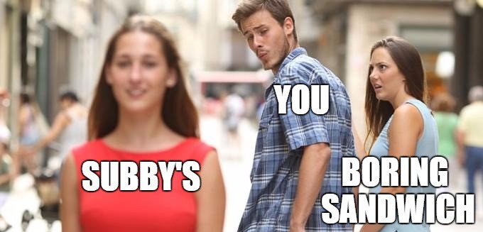 supersubbys's tweet image. Don’t feel bad about eyeing our subs.  #startwithsubbys