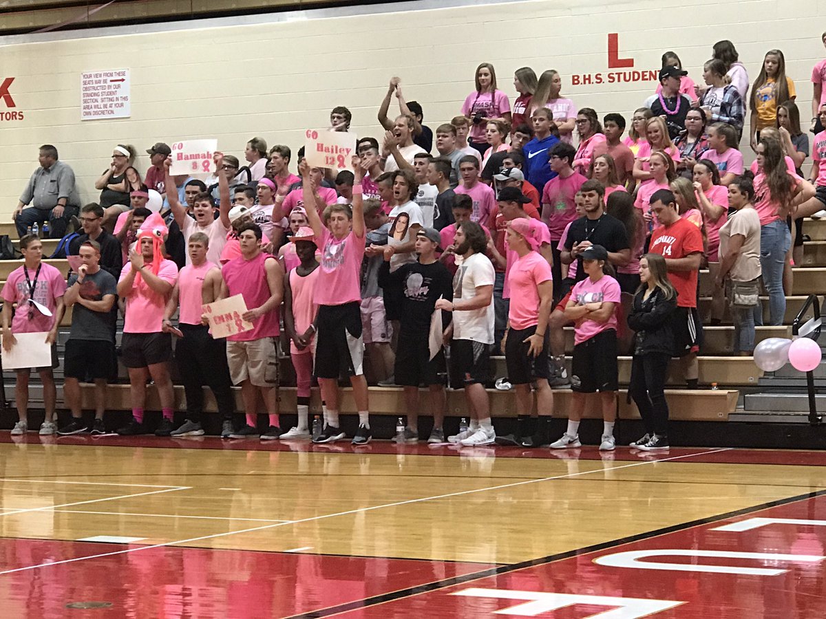 Huge THANK YOU to all of the Bluffton fans and <a href="/bluffton_fb/">Bluffton Football</a> players who came to support our Lady Tigers VB team #F.A.M.I.L.Y. #oneBluffton