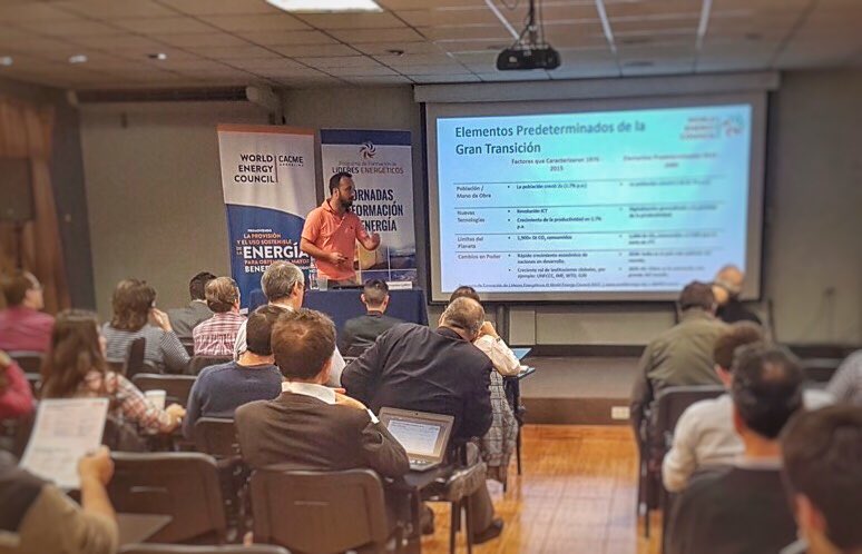 FranGalti's tweet photo. Four years teaching in #WEAcademy Argentina, promoting @WECouncil 's Energy Scenarios, already reaching more than 800 leaders. Go @WECFELs! https://t.co/cOmBsni67K