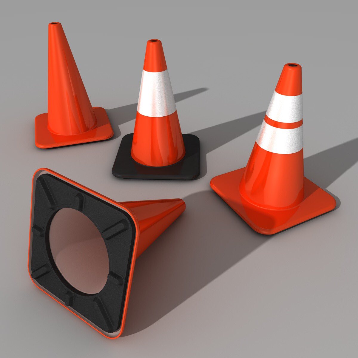 Конус 3ds Max