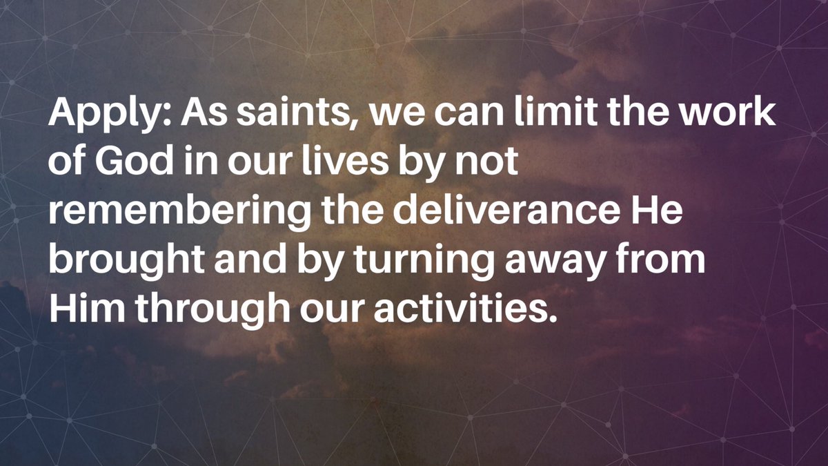 revcarmichael's tweet photo. Psalm 78:40-42 https://t.co/b55rd1PBRt