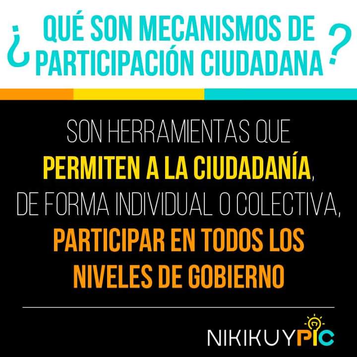 NikikuyPic's tweet photo. Conoce acerca de los mecanismos de Participación Ciudadana. Construyamos juntos una sociedad más informada! #YoSoyNikikuyPic https://t.co/ZIb5u3eWRQ