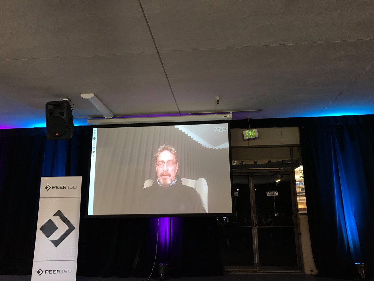 John McAfee keynote speech at Plug &amp; Play Cyber Security event was the highlight at end !!!!