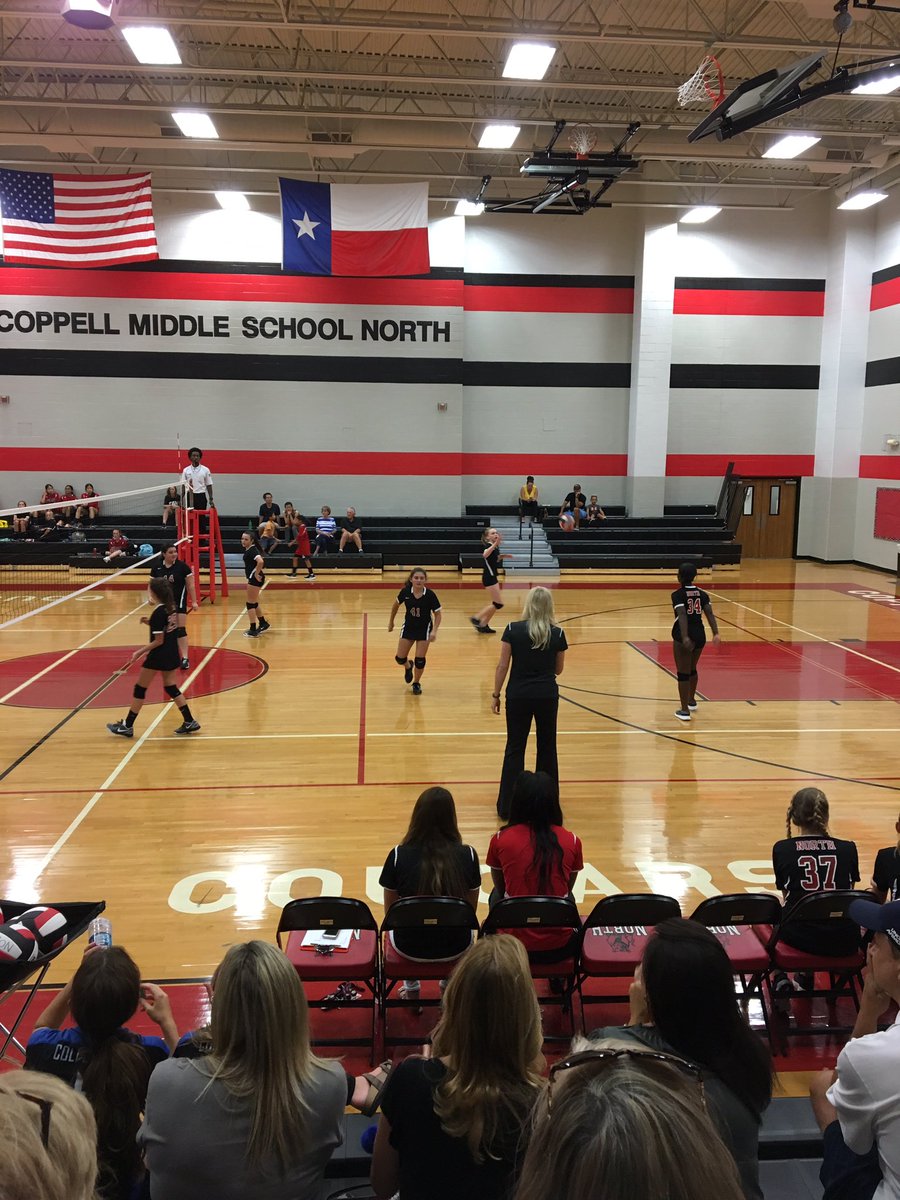 Cheering on my girls!! #villagenorth