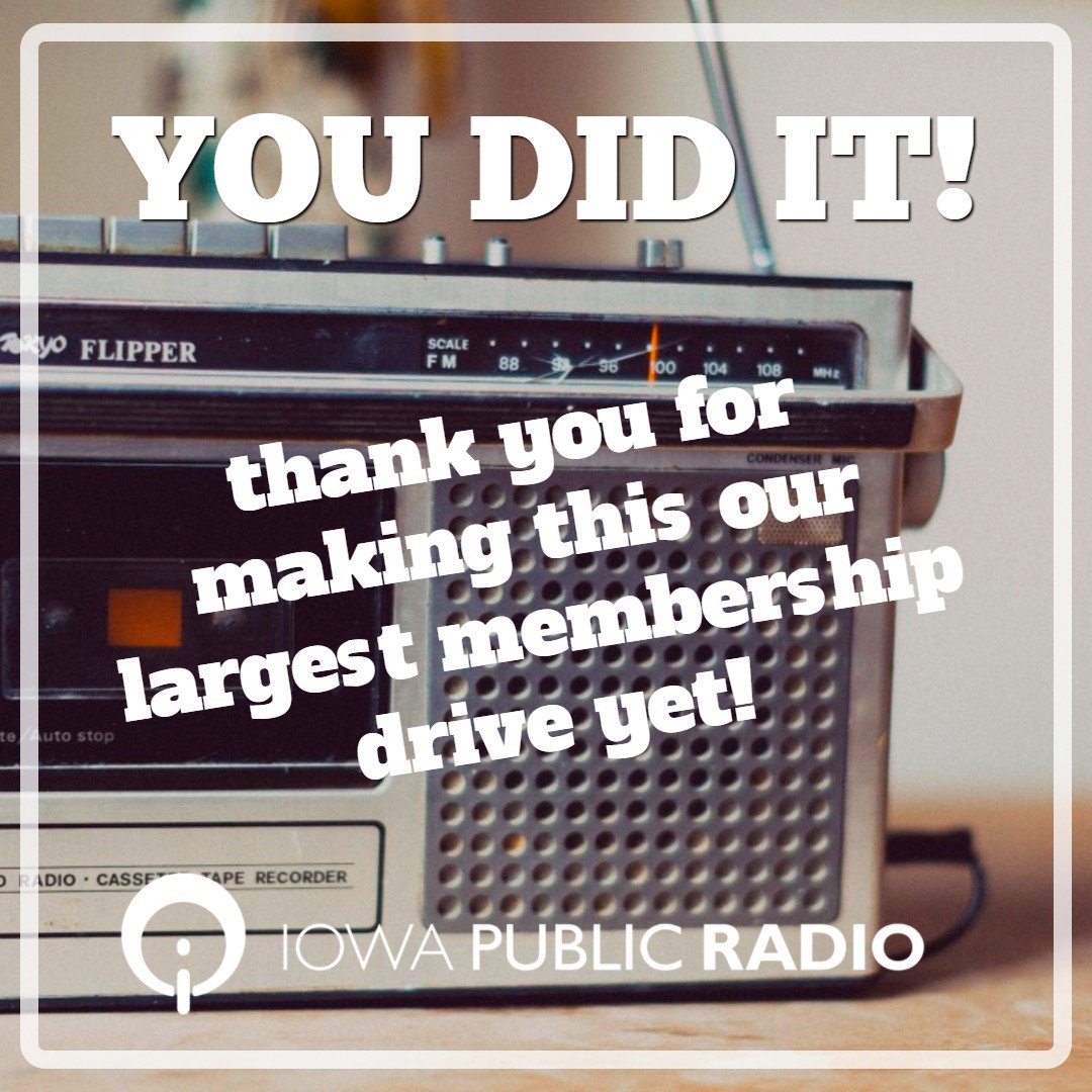 What's happening? Well, we just surpassed 4,200 members in this pledge drive, thanks to YOU!!