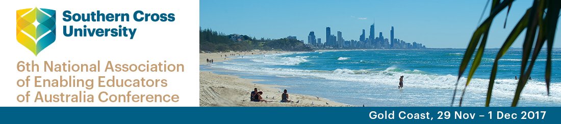 National Association of Enabling Educators Australia Conference is happening on the Gold Coast 29 Nov-1 Dec scu.edu.au/naeeaconferenc… #NAEEA17
