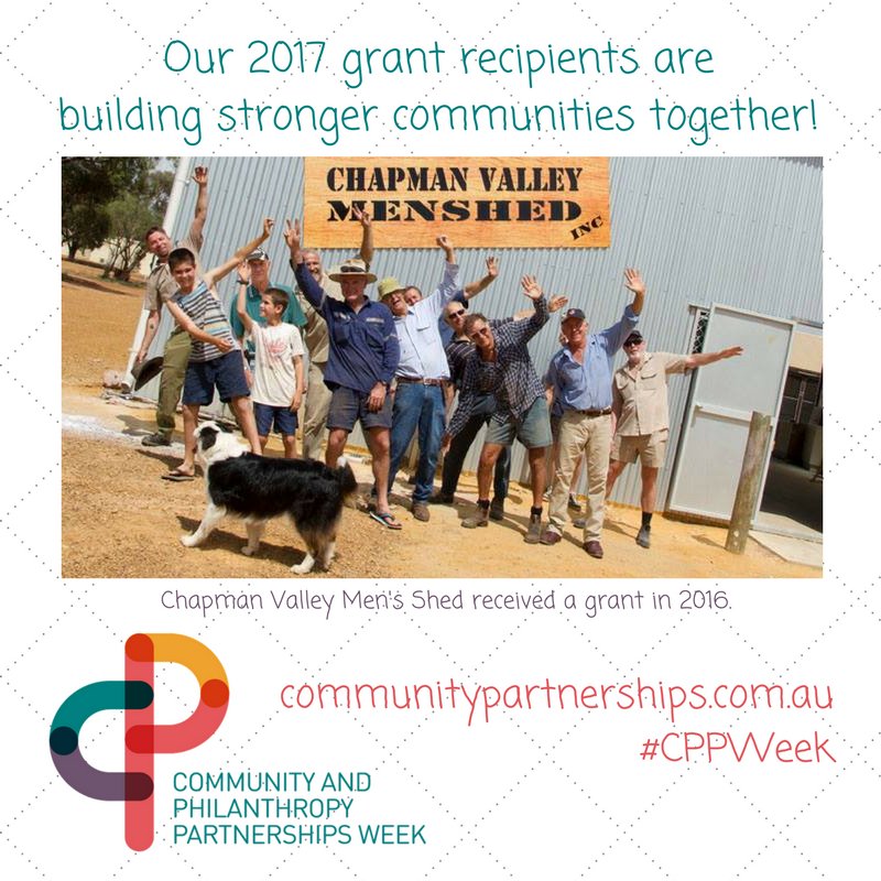 CPPWeek's tweet image. Did you see? We announced the 2017 #CPPW grants! Congratulations to all the recipients! @PhilanthropyAus  @FRRR_Oz  ow.ly/ijFo30f56zf