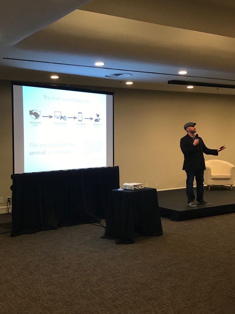 Great time at #TechDay. Here is PactSafe CEO @indyattorney on the demo stage! Hope you caught our pitch. <a href="/TechDayHQ/">TechDay</a>