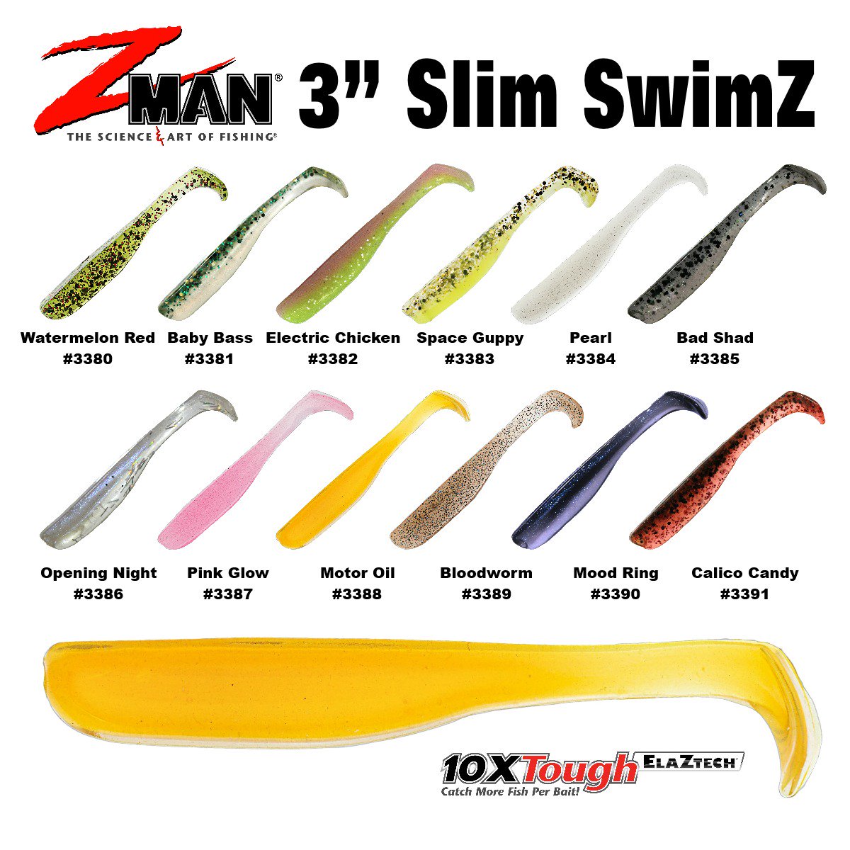 ZmanAustralia's tweet photo. New! ZMan 3" Slim SwimZ out now. Fish on!
#zman #fishing #slimswimz #tackletactics https://t.co/5zlsEQZ8sO