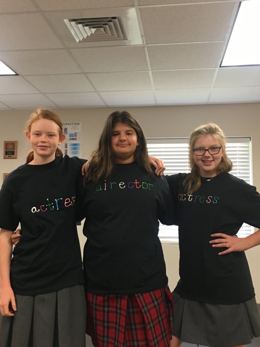 HCAEagleTheatre (@hcaeagletheatre) on Twitter photo These 7th grade girls rocked their Theatre Terms Presentation using song, dance, scenes, posters, & t-shirts! 👍🏽 #hcaleads <a href="/HCA_Rockwall/">HCA Rockwall</a> These 7th grade girls rocked their Theatre Terms Presentation using song, dance, scenes, posters, & t-shirts! 👍🏽 #hcaleads <a href="/HCA_Rockwall/">HCA Rockwall</a>