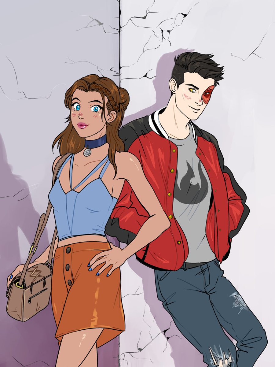 A little modern zutara sketch. They are the otp of my life. #atla #zutara #avatar #zuko #katara