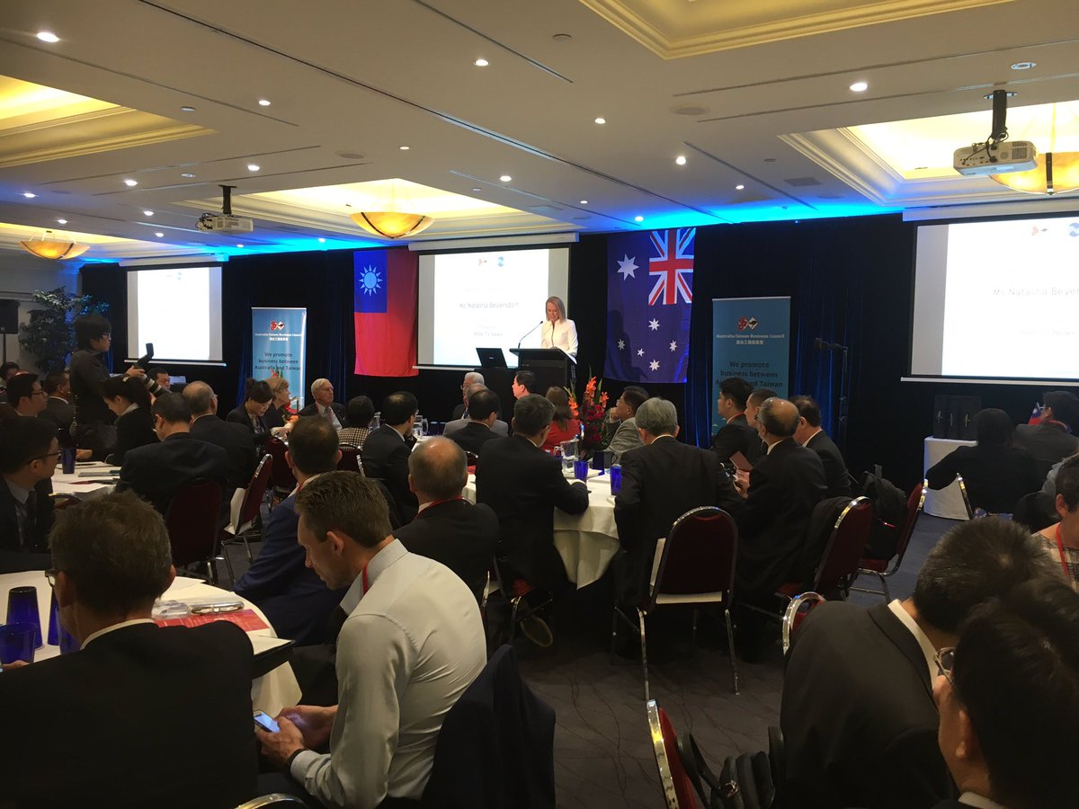 ATBCLTD's tweet photo. For social:

More than 140 senior business delegates from Australia and Taiwan gather at Newcastle for 31st Joint Conference. https://t.co/kz4jQuJVHZ