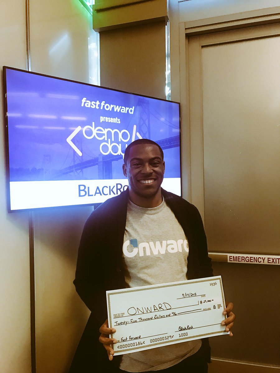 Congratulations <a href="/GetOnward/">GetOnward</a> for winning the <a href="/blackrock/">BlackRock</a> employee award!!! Truly blown away my every team's performance this week. #FFWD17