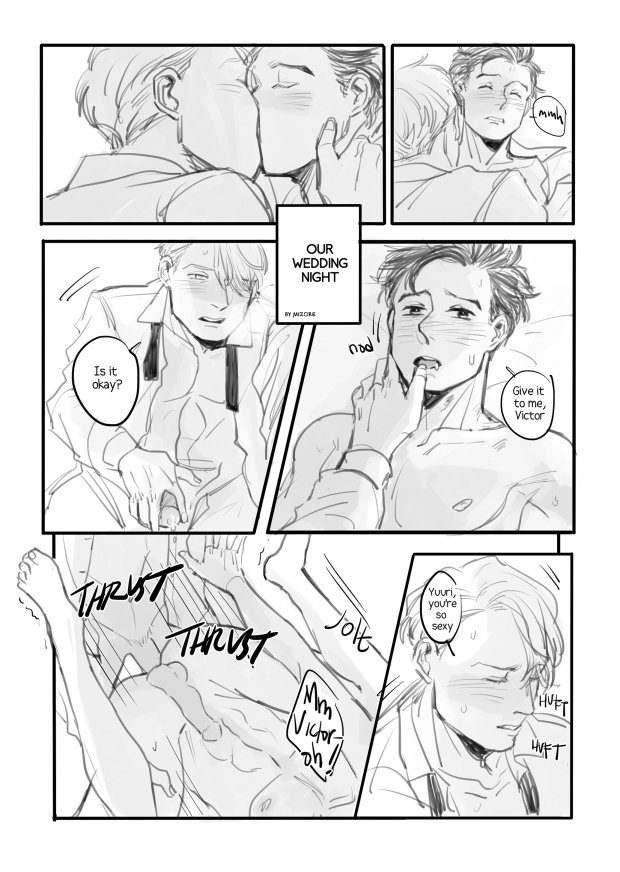 mizo_undou's tweet photo. ! R-18 !
My submission for @nextlevelzine 😘
Victuri Wedding Night ❤️ https://t.co/YOck33NMEQ
