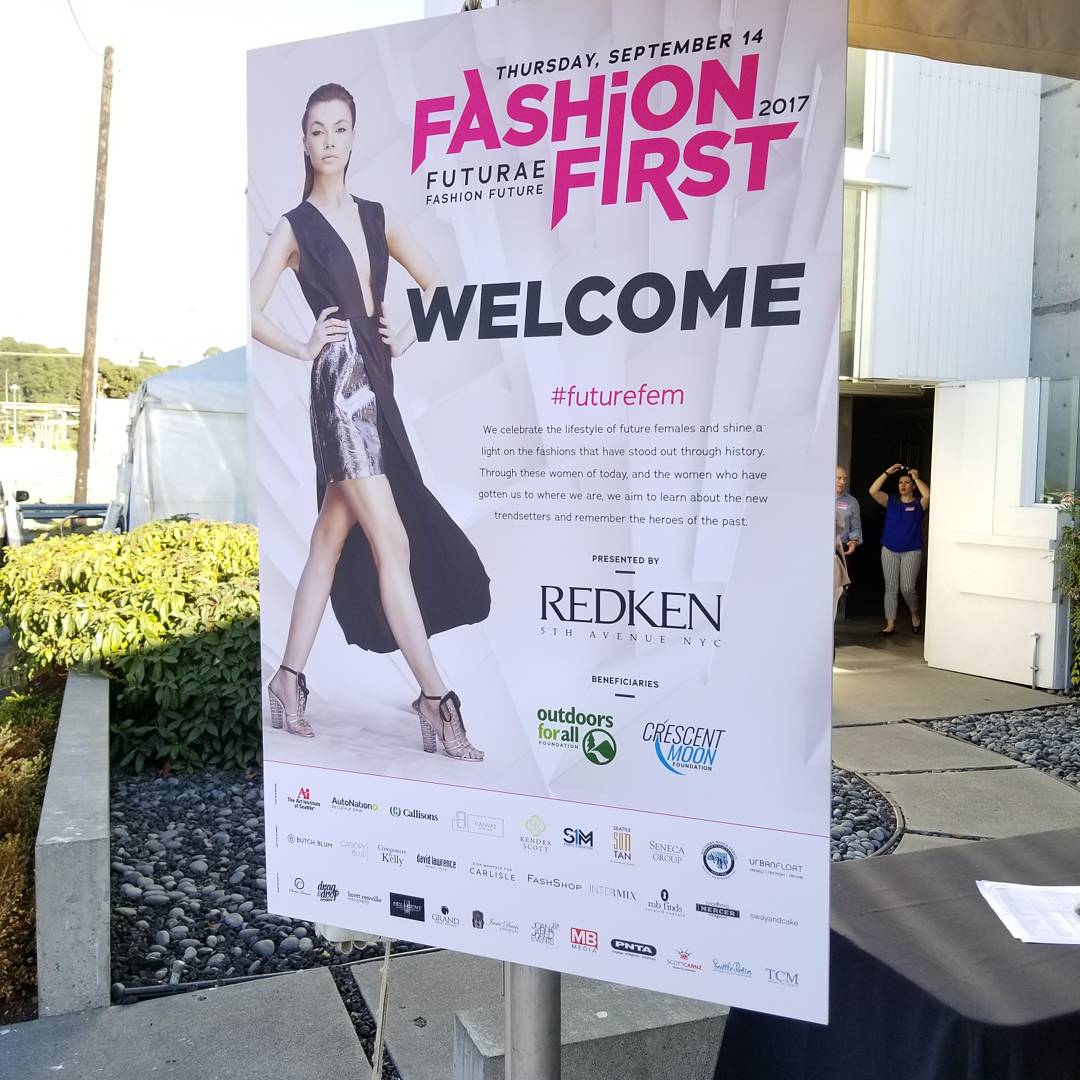 FashionFirstSEA's tweet image. 30 min to doors for 1st &amp;amp; 2nd row seats for #FashionFirstSea benefiting Outdoors for All &amp;amp; Crescent Moon Foundation.  
#futurefem